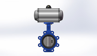 Pneumatic Operated Lug Butterfly Valve